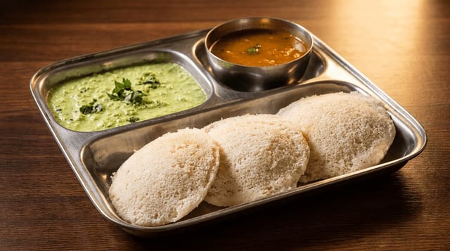 Idli (3pcs).