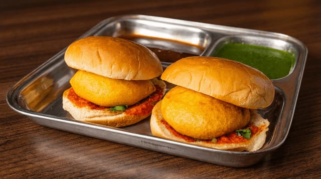 Pav Vada (2pcs).