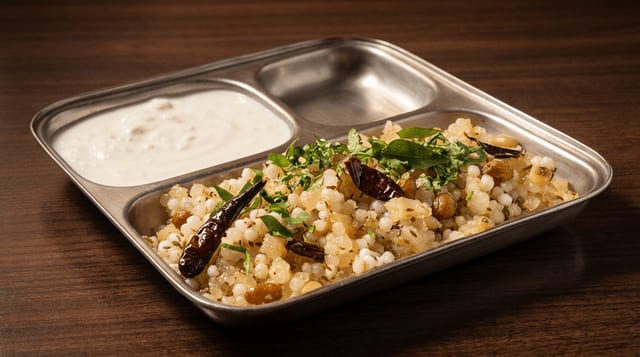 Sabudana Khichidi.