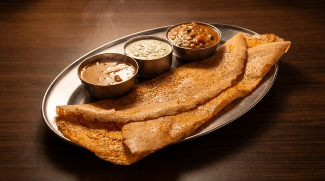 Pav Bhaji Dosa.