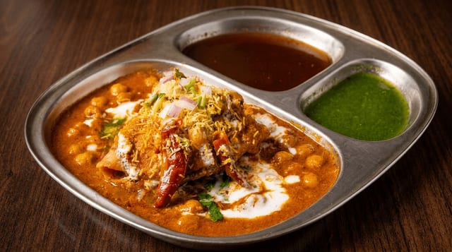 Samosa Chaat.