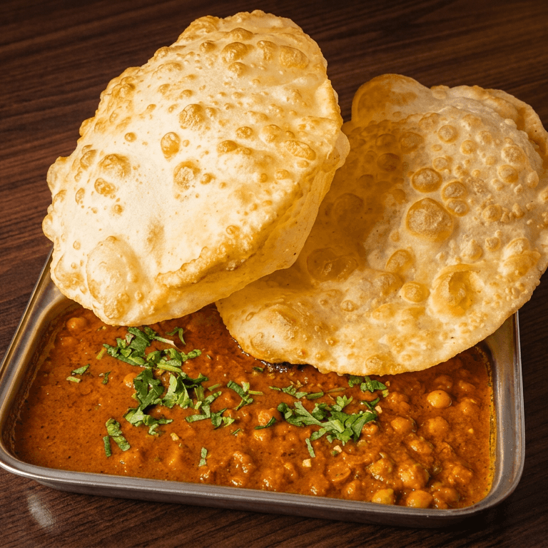 Delicious Chole Bhature Awaits