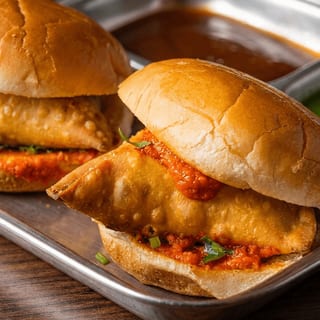 Samosa Pav (2pcs)