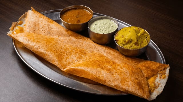 Cheese Masala Dosa.