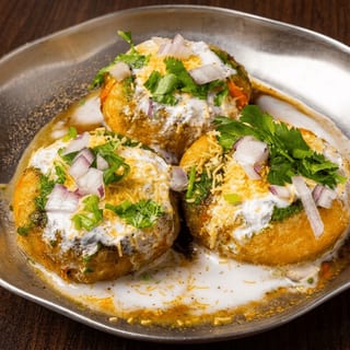 Aloo Tikki Chaat