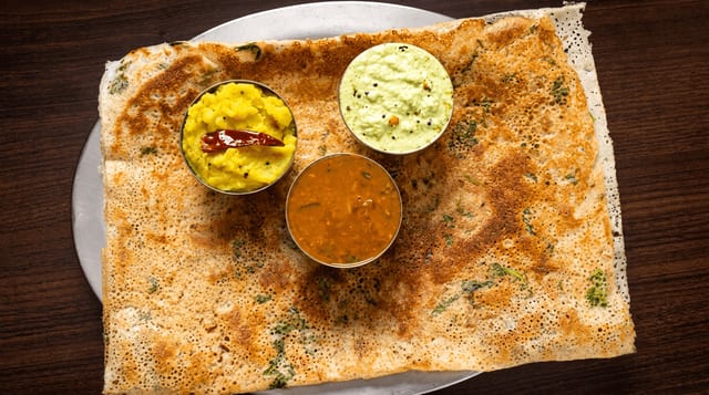 Rava Masala Dosa.