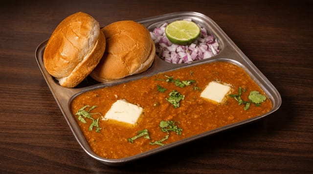 Butter Pav Bhaji.