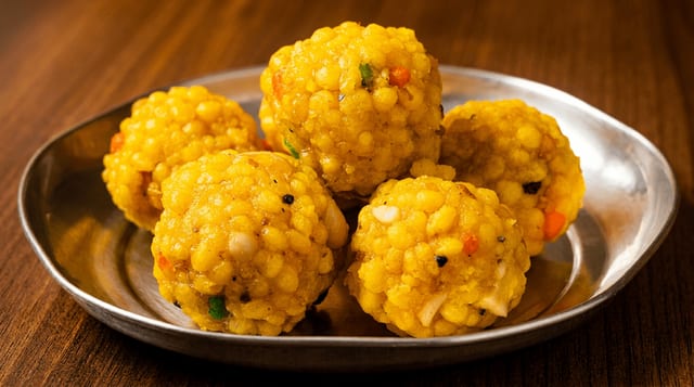 Boondi Ladoo.