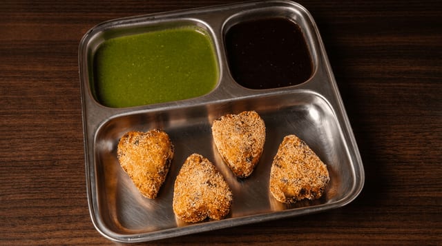 Vegetable Cutlet.